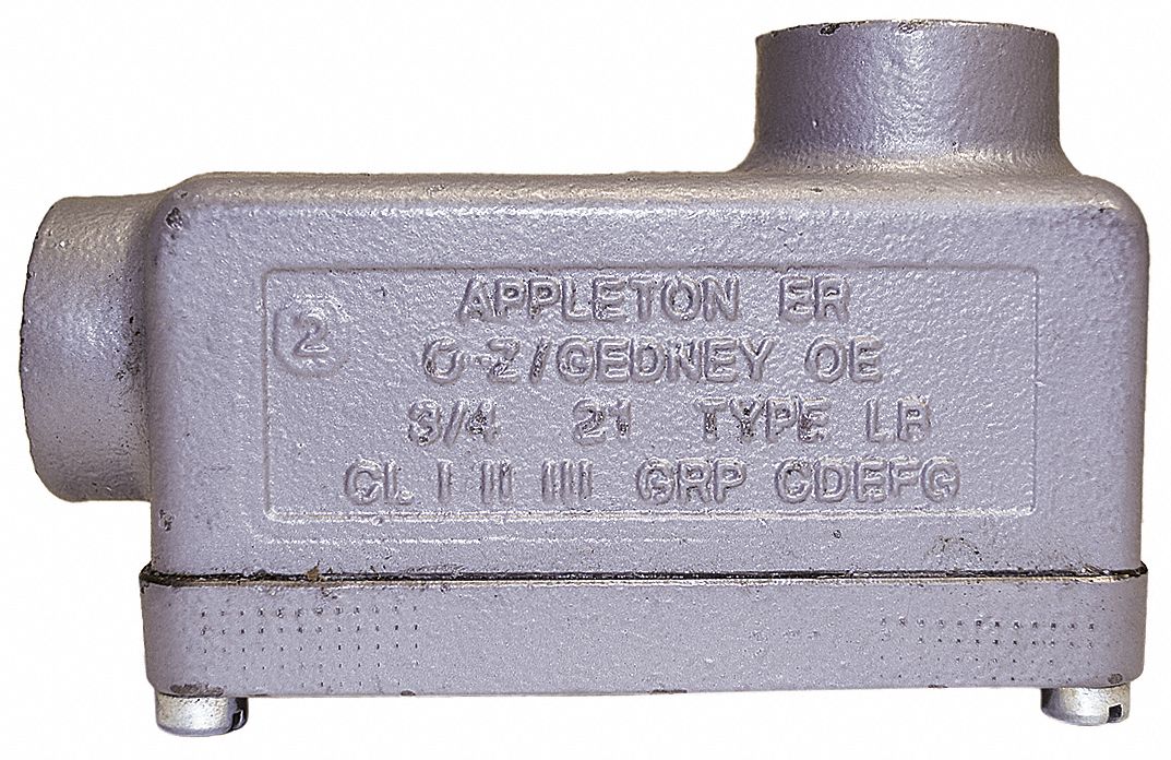 Conduit Outlet Body Iron Trd Sz 3/4in