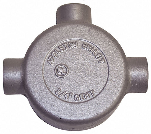 Conduit Outlet Body Iron T 3/4 In.