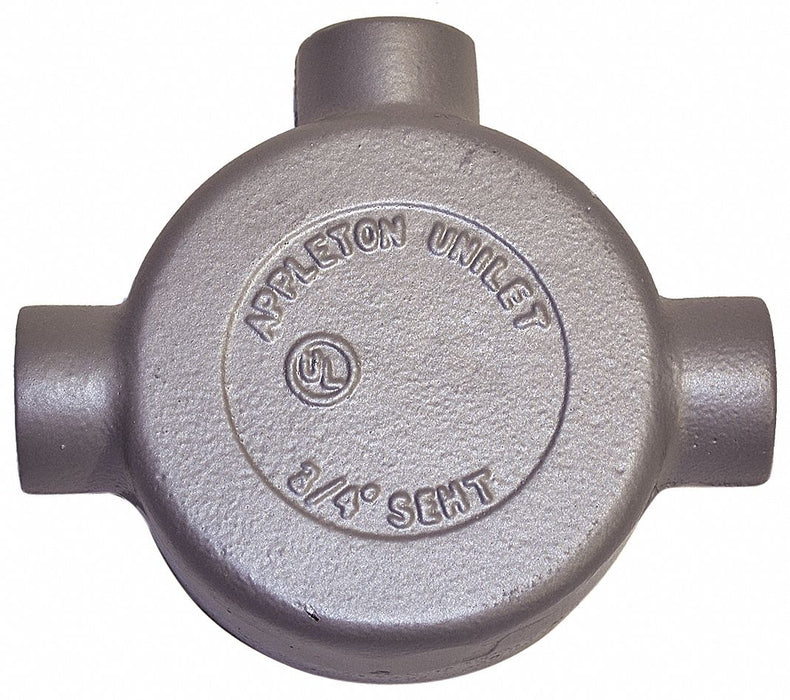 Conduit Outlet Body Iron T 3/4 In.