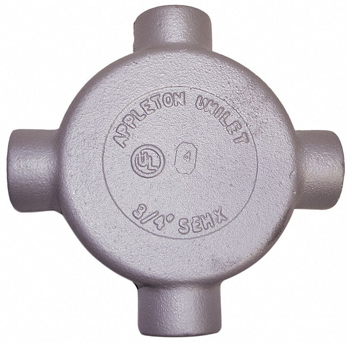 Conduit Outlet Body Iron X 3/4 In.