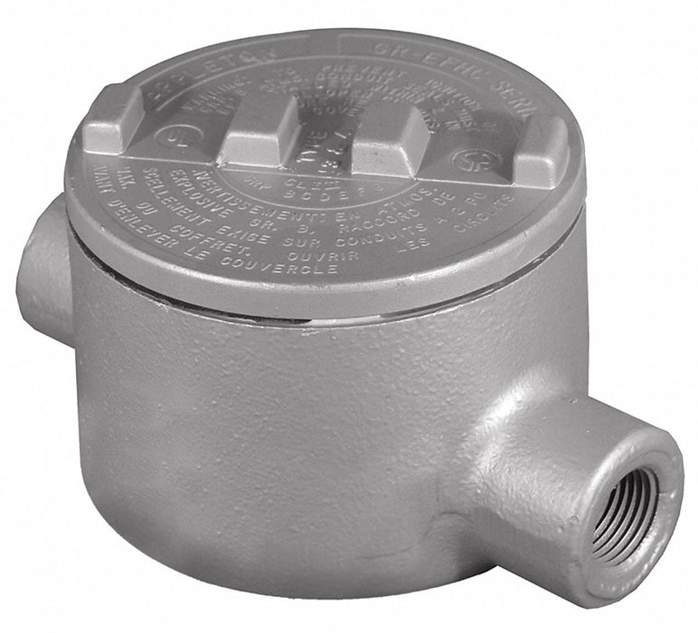 Conduit Outlet Body Iron Trd Sz 1/2in