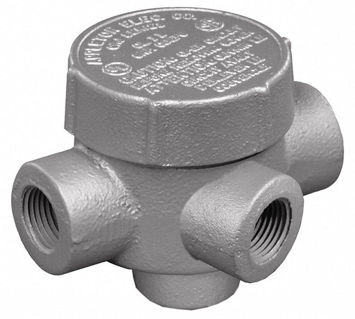 Conduit Outlet Body Iron Trd Sz 1/2in