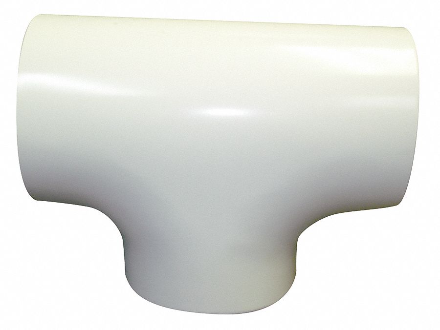 Fitting Cover Tee 5-5/8 In Max White