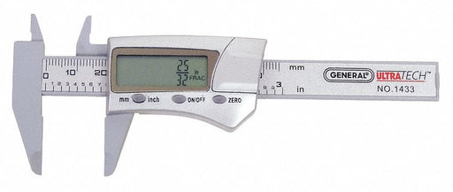 Fractional Digital Caliper 0 to 3 In
