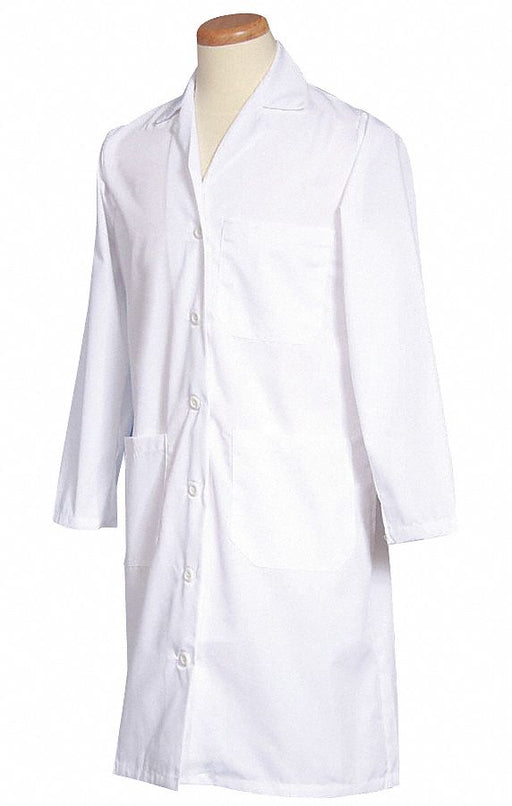 Lab Coat XL White 39-1/2 in L