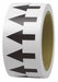 D4935 Arrow Tape White 4in W 108ft Roll L