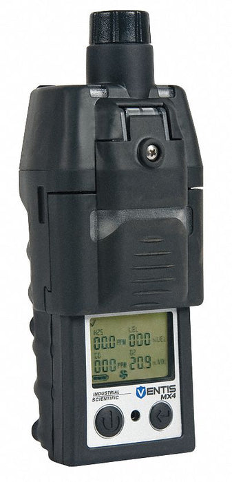 GasDet LCD CO H2S O2 Pump ExtBat Blk