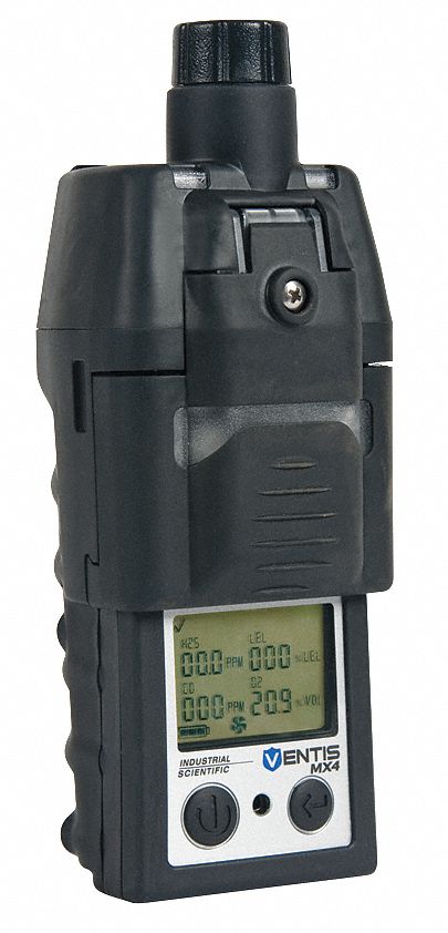 GasDet LCD CO H2S O2 Pump ExtBat Blk