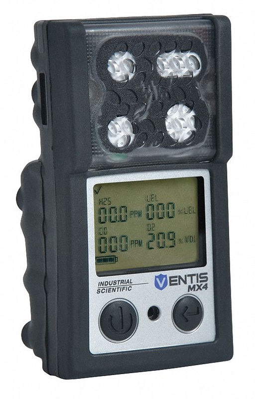 GasDet LCD CO H2S O2 ExtBat Blk