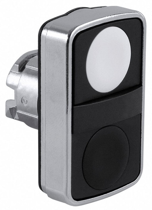 MultiheadOperator Blk Wht NonIllum 22mm