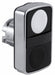 MultiheadOperator Blk Wht NonIllum 22mm