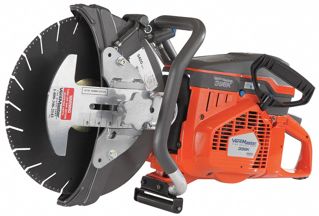 Concrete Saw Wet/Dry 6.4 HP 4725 RPM
