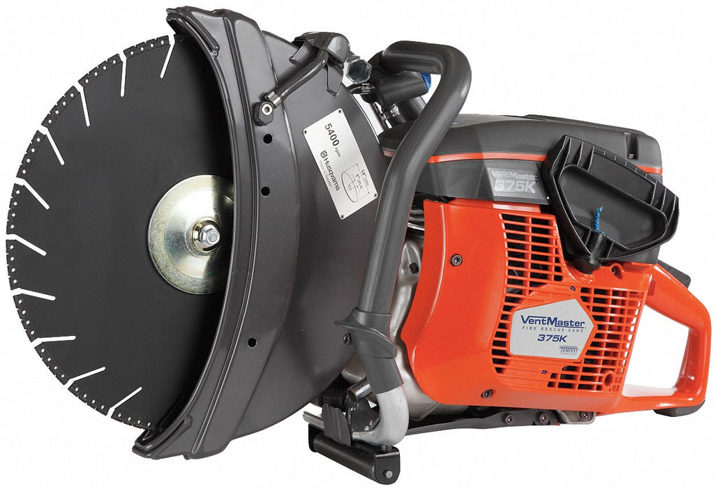 Concrete Saw Wet/Dry 5 HP 4650 RPM