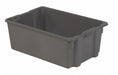 Stckng NstngTote 28.375inL 18.75inW Gray