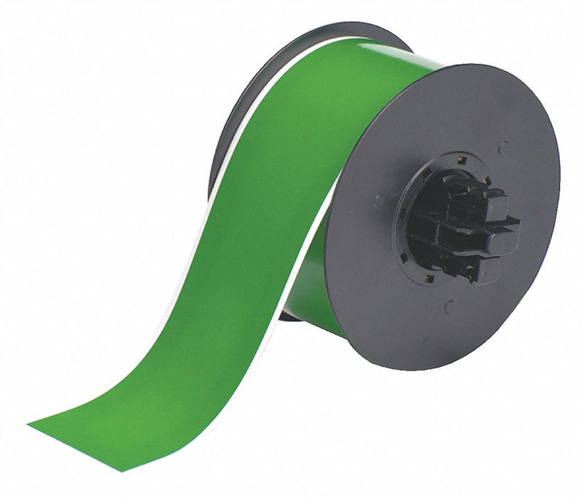 G8309 ContinuousLabelStock Green Gloss