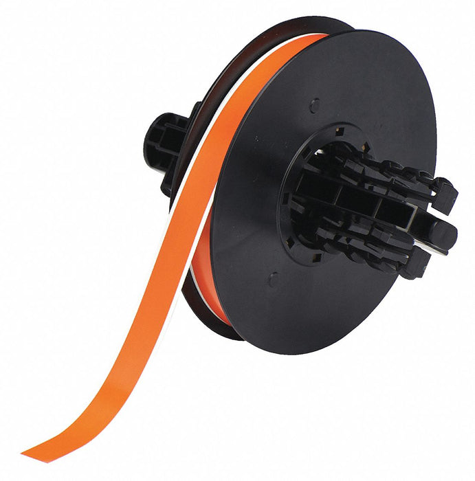 G8312 ContinuousLabelStock Orange Gloss 1/2inW