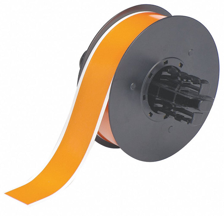G8308 ContinuousLabelStock Orange Gloss