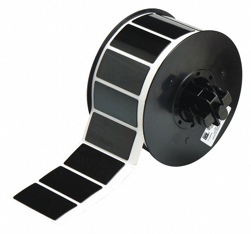G8796 Pre-Cut Label Stock Roll Black Gloss
