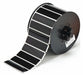 Pre-Cut Label Stock Roll Black Gloss