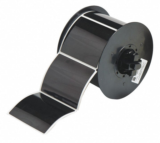 G8800 Pre-Cut Label Stock Roll Black Gloss