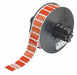 Pre-Cut Label Stock Roll Red Gloss