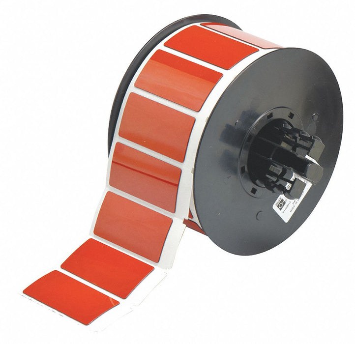 G8796 Pre-Cut Label Stock Roll Red Gloss