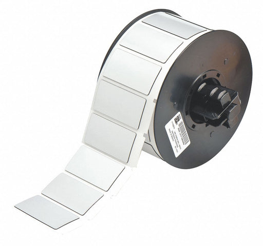 G8796 Pre-Cut Label Stock Roll Silver Gloss