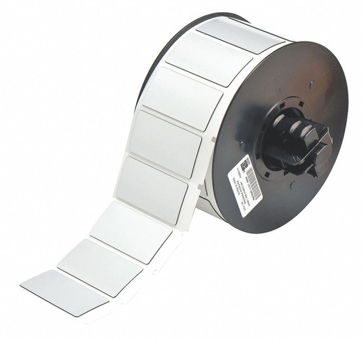 G8796 Pre-Cut Label Stock Roll Silver Gloss