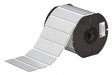 Pre-Cut Label Stock Roll Silver Gloss