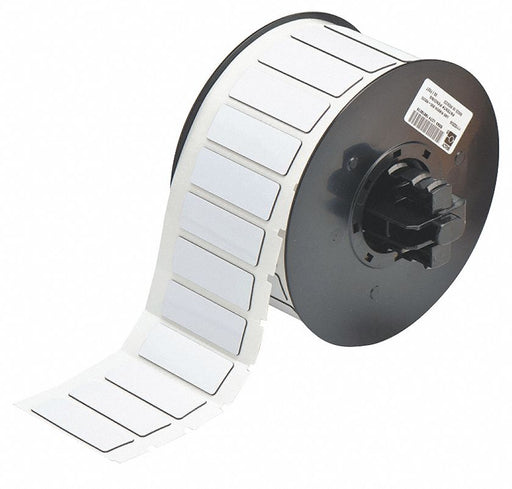 Pre-Cut Label Stock Roll White Gloss