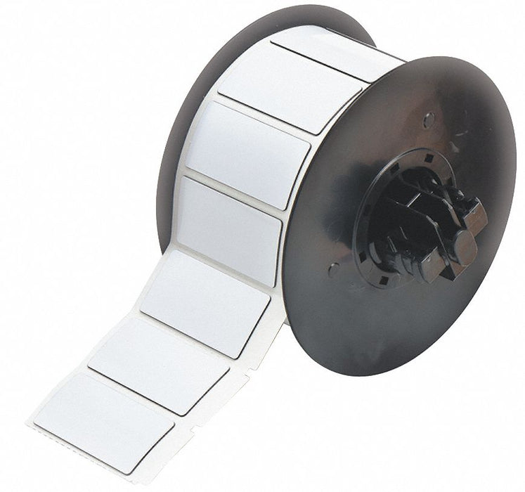 G8796 Pre-Cut Label Stock Roll White Gloss