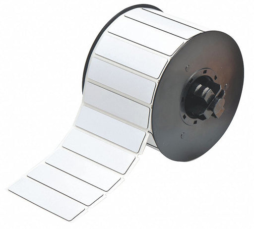 Pre-Cut Label Stock Roll White Gloss
