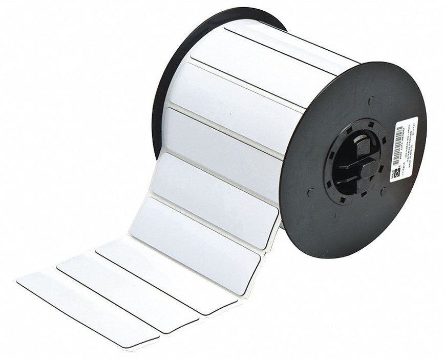 Pre-Cut Label Stock Roll White Gloss