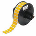 Pre-Cut Label Stock Roll Yellow Gloss