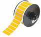 Pre-Cut Label Stock Roll Yellow Gloss