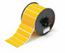Pre-Cut Label Stock Roll Yellow Gloss
