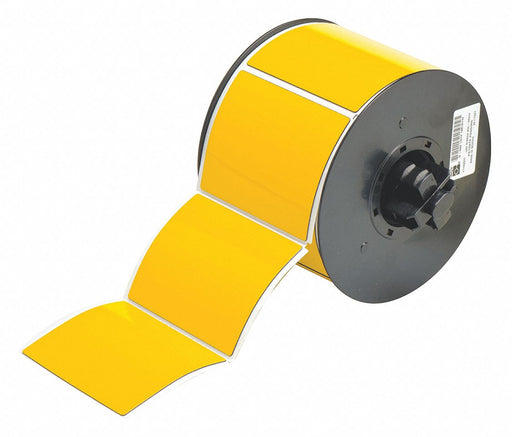 G8800 Pre-Cut Label Stock Roll Yellow Gloss