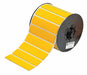 Pre-Cut Label Stock Roll Yellow Gloss