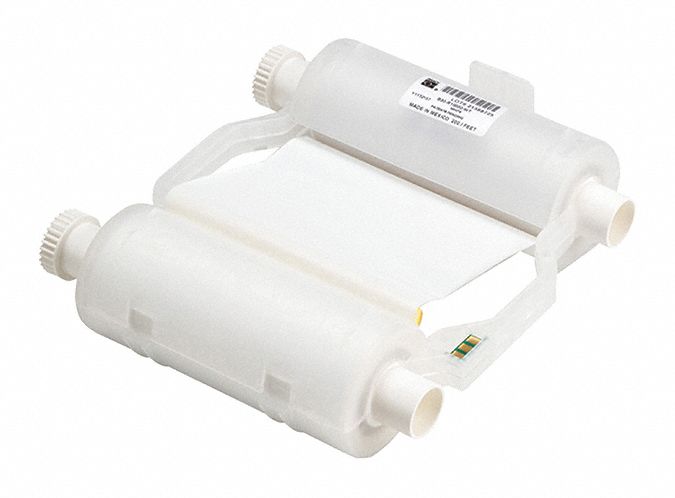 Ribbon White 4-21/64 In.