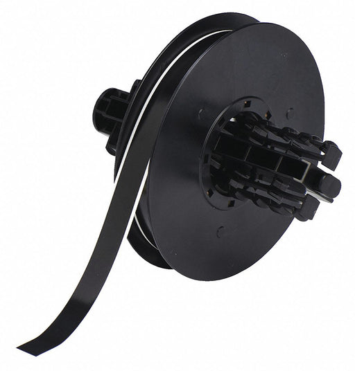G8312 ContinuousLabelStock Black Gloss 1/2inW