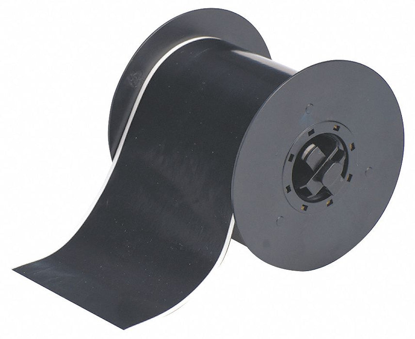 G8310 ContinuousLabelStock Black Gloss 4inW