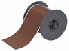 G8310 ContinuousLabelStock Brown Gloss 4inW