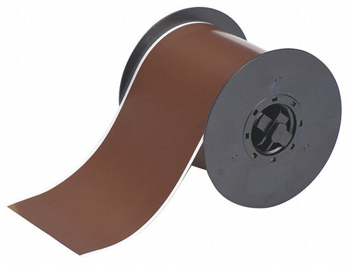 G8310 ContinuousLabelStock Brown Gloss 4inW