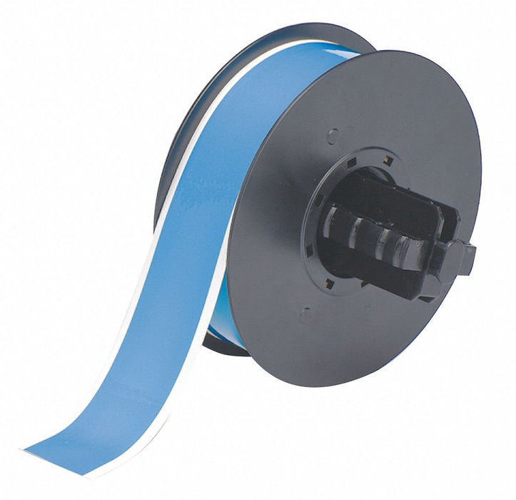 ContinuousLabelStock Light Blue Gloss