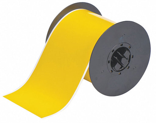 G8321 ContinuousLabelStock Yellow Gloss 4inW