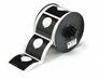 G8797 Pre-Cut Label Stock Roll Black Gloss