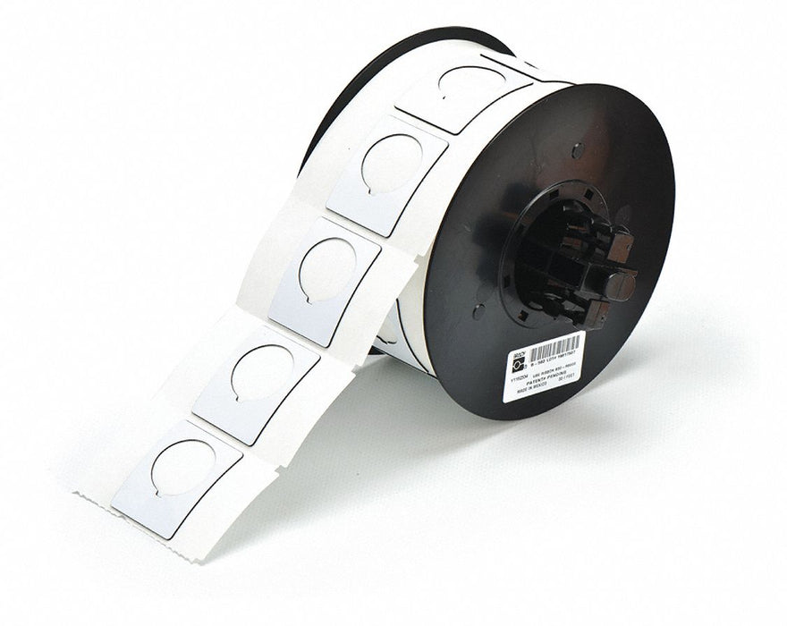 Pre-Cut Label Stock Roll White Gloss