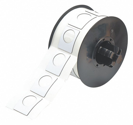 Pre-Cut Label Stock Roll White Gloss
