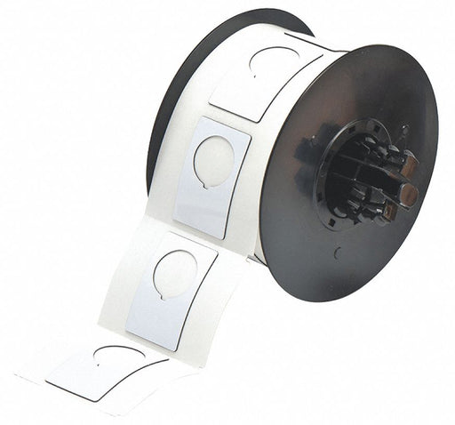G8793 Pre-Cut Label Stock Roll White Gloss