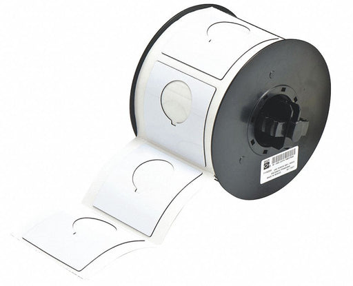 G8797 Pre-Cut Label Stock Roll White Gloss